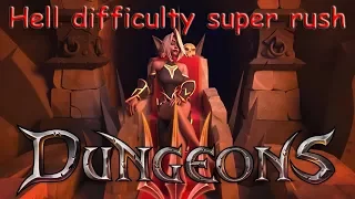 Dungeons 3 - hellish difficulty 29min win