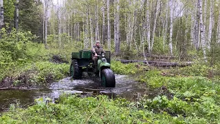 В ТАЙГУ ЗА ЧЕРЕМШОЙ. СКВОЗЬ БОЛОТО И ТРЯСИНЫ.