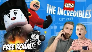 Lego the Incredibles BONUS Level: Mimes in Free Roam!