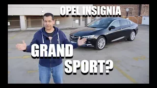 Opel Insignia Grand Sport 1.5 Turbo (ENG) - Test Drive and Review