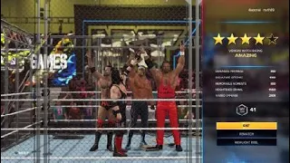 WWE 2K23 the Gaim Reaper vs nwo