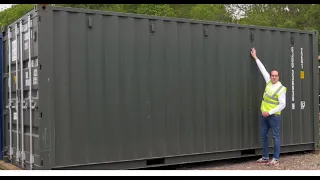 Introduction to a one trip (new quality) 20ft Shipping Container