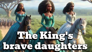 The King's brave daughters ( story of bravery and courage)#africafolktales #tales #folktales