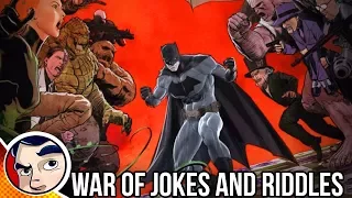 Batman "Joker Vs Riddler | War of Jokes and Riddles" - Rebirth Complete Story | Comicstorian