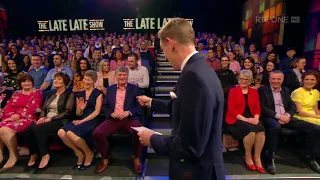 The Kelly Family taking up the entire front row! | The Late Late Show | RTÉ One