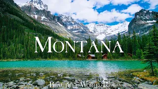 Montana 4K - Scenic Relaxation Film With Relaxing Piano Music - 4K Video UHD