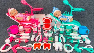 65 Minutes Unboxing Cute Pink Bunny Doctor Play Set, Dentist Toys Kit | Puca Review Toys