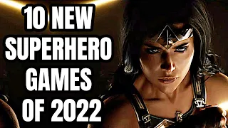 10 NEW Superhero Games of 2022 And Beyond