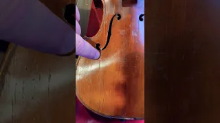 1880’s-1890’s German made violin