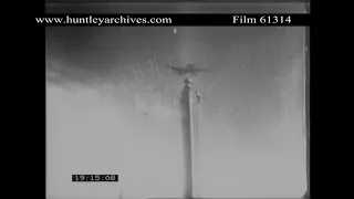 Luftwaffe Attacks Britain, 1940.  Archive film 61314