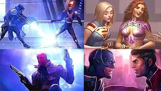 INJUSTICE 2 Todos los Finales de Personajes + DLC (Español Latino)