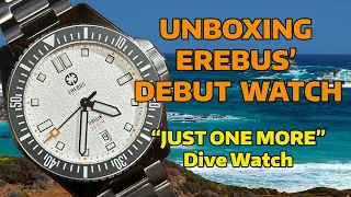 Unboxing the Brand New 41mm Erebus Origin - White Dial - Just One More Microbrand Dive Watch!