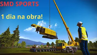 O meu primeiro dia na obra! Construction Simulator 2015