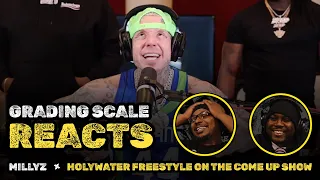 Millyz - HolyWater Freestyle on The Come Up Show - Grading Scale Reacts