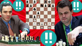 Personable chess game | Magnus Carlsen vs Garry Kasparov