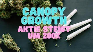 Cannabis Aktie Canopy steigt um 200 Prozent📈 Wie ist die Aktie realistisch bewertet?