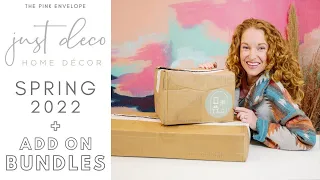 Just Deco Spring 2022 Spoilers feat. 2 Add-On Bundles | Seasonal Home Decor Subscription Box