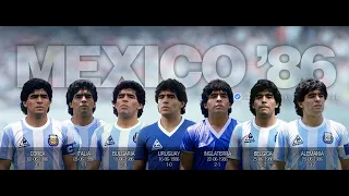 Mundial México 86 - Maradona (A special kind of Hero) - Argentina Campeón del Mundo 1986