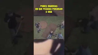 PIORES MANEIRAS EM QUE PESSOAS PERDERAM A VIDA #short #shorts #video #viral #comedia #comedy #tiktok