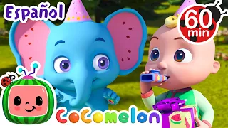 Cumpleaños de Emmy | CoComelon y los animales 🍉| Dibujos para niños
