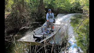 Swamp Runner Medium Longtail on a 1440 Flatbottom