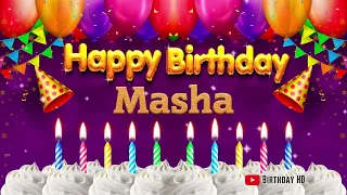 Masha Happy birthday To You - Happy Birthday song name Masha 🎁