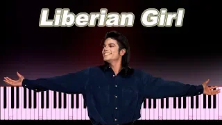 Michael Jackson - Liberian Girl Piano Tutorial