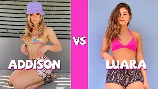 Addison Rae Vs Luara TikTok Dance Battle