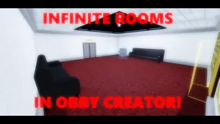 Endless Workplaces (Infinite Rooms) in Obby Creator ROBLOX gameplay