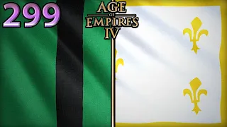 Wenig gespielte Civs suchen - Elyona (Delhi) vs 🔥 (Johanna) - Age of Empires 4 - Cast 299