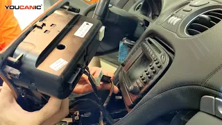 Mercedes-Benz SL-Class R230 Radio Removal