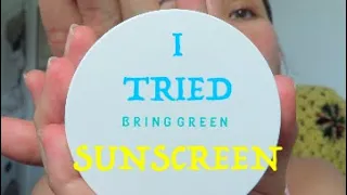 BRING GREEN TEA TREE TONE-UP SUN CUSHION | SPF 50+ PA++++ | MINERAL SUNSCREEN