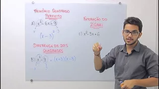 MATEMÁTICA | Fatoração: Trinomio Quadrado Perfeito