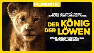 DER KÖNIG DER LÖWEN | Kritik/Review zum Live-Action Remake des Disney-Klassikers