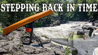 Stepping Back in Time: Solo Canoeing Through Rapids to an Off-Grid Blacksmith Forge