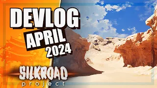 APRIL 2024 - DevLog - I Created This Nice Landscape in Unreal!