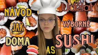 Návod jak udělat sushi z domu🍣🏡*tutorial* /Semmi