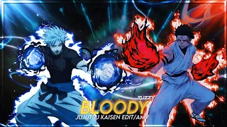 BLOODY - GOJO VS SUKUNA [amv/manga] →👤Ruzzy (WONDERFUL MAN)