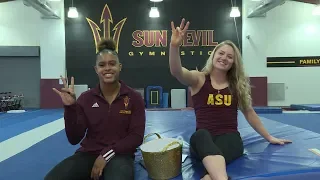 Arizona State gymnasts Cairo Leonard-Baker, Jessica Ginn reveal their favorite things in 'The...