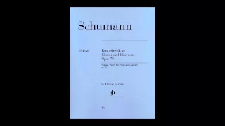 Schumann Fantasiestücke op.73 - 1. Zart Und Mit Ausdruck