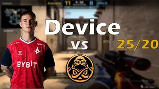 CS:GO POV Demo Astralis Device (25/20) vs ENCE (de_mirage) @ IEM Dallas 2023