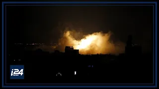 Alleged Israeli airstrike destroys Hezbollah warehouse in Damascus