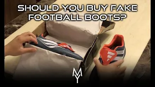 FAKE ADIDAS PREDATOR PRECISION 2018 REMAKE UNBOXING | SHOULD YOU BUY FAKE FOOTBALL BOOTS??