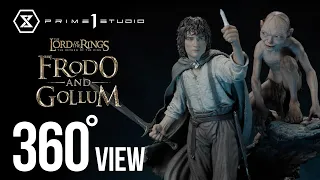 FRODO & GOLLUM (THE LORD OF THE RINGS) 360°View - Prime1Studio