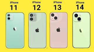 Apple iPhone 14 Vs. iPhone 13 Vs. iPhone 12 Vs. iPhone 11