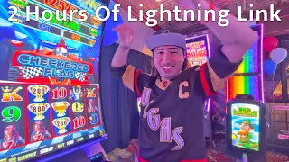 2 Hours Of Lightning Link Slot Wins And Spins!