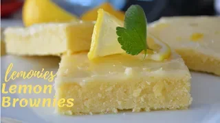 Lemonies ( Lemon Brownies )