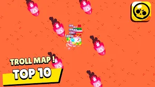 😰 😰 la mise à jour A AGRAVÉ LES CHOSES ?! BEST OF TOP 10 TROLL Map Survivant Brawl Stars Ep28