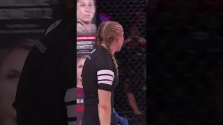 What a GRAND Fighter Debut! 👏 Sara Collins vs Pam Sorenson #shorts #bellator299