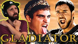 GLADIATOR REACTION - First Time Watching Movie Reaction!